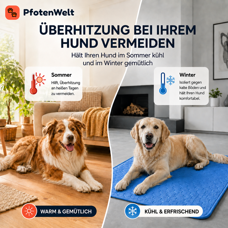 Kühlmatte für Hunde – atmungsaktiv, rutschfest & perfekt für heiße Sommertage (3)