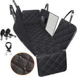 Dog Car Seat Cover View Mesh Pet Carrier Hammock Safety Protector Car Rear Back Seat Mat With Zipper And Pocket For Travel Bild 6